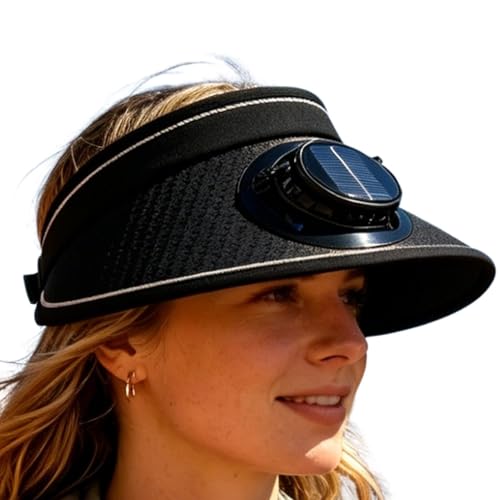 Chapeau de ventilateur solaire large bord chapeau de pêche homme femme