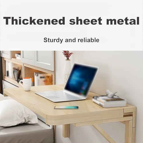 Table murale pliante pour petit appartement et studio exigus