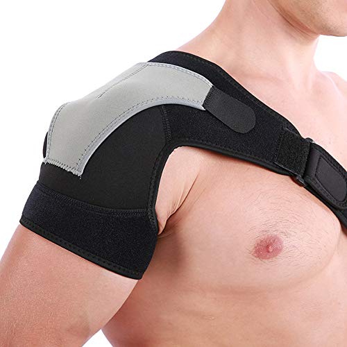 Universal Shoulder Protector with Right Shoulder Pad Sports Bandage Shoulder Pad Fitness Exercise for Men and Women for Sport