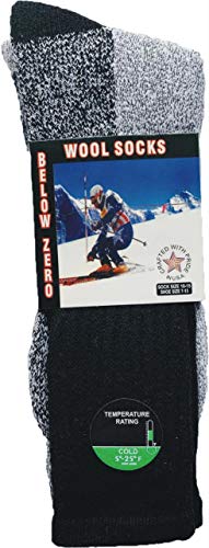Diamond Star Merino Wool Socks - 6 Pairs Thermal Socks for Cold Weather, Men & Women2