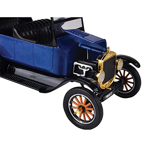 Motormax 1925 Ford Model T Touring Azul 1/24 miniatura 2
