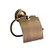 Produktbild Weare Home geschnitzt Antik Badezimmer Toilettenpapierhalter Klopapierhalter mit Deckel, voller Kupfer, Messing, Bronze, Wandhalter