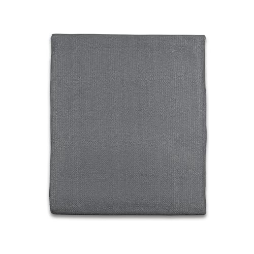 Hanse® Brise-vue pour balcon, toile gris fumé, 0,90 x 5 m, véranda, terrasse, brise-vue, protection solaire, intimité