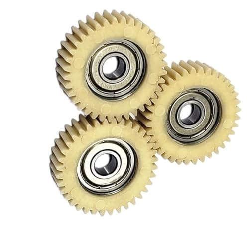 JVXYORENS ギア、 3個パック ナイロン 30歯 ピニオンギア 電動自転車モーター用 直径40mm 厚さ12mm 内穴7.95mm