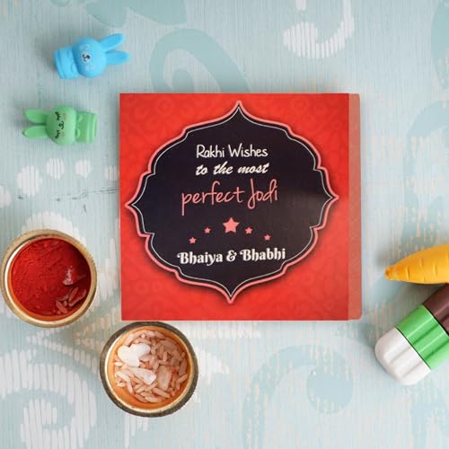 Image of TIED RIBBONS Rakhi for Kids Boy - Set of 2 Premium Designer Rakhi for Kids Boys Baby Brother with Roli Chawal - for Rakshabandhan