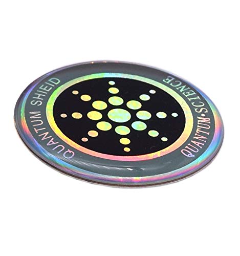 10 Autocollants Anti-ondes EMF Dorés 26mm - Protection Rayonnements Téléphone, Ordi, Tablette - Stickers Vinyle