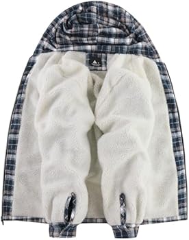 zitysport Overhemdjas Heren Overhemd Sherpa Fleece Geruit Gevoerd Hoodiejas Fleecevoering Mantel Winterjas met Zakken Flanellen Outdoor Flanellen Geruite Heren Sweatjack met Capuchon(Blauw Kaki 2XL zitysport Overhemdjas Heren Overhemd Sherpa Fleece Geruit Gevoerd Hoodiejas Fleecevoering Mantel Winterjas met Zakken Flanellen Outdoor Flanellen Geruite Heren Sweatjack met Capuchon(Blauw Kaki 2XL