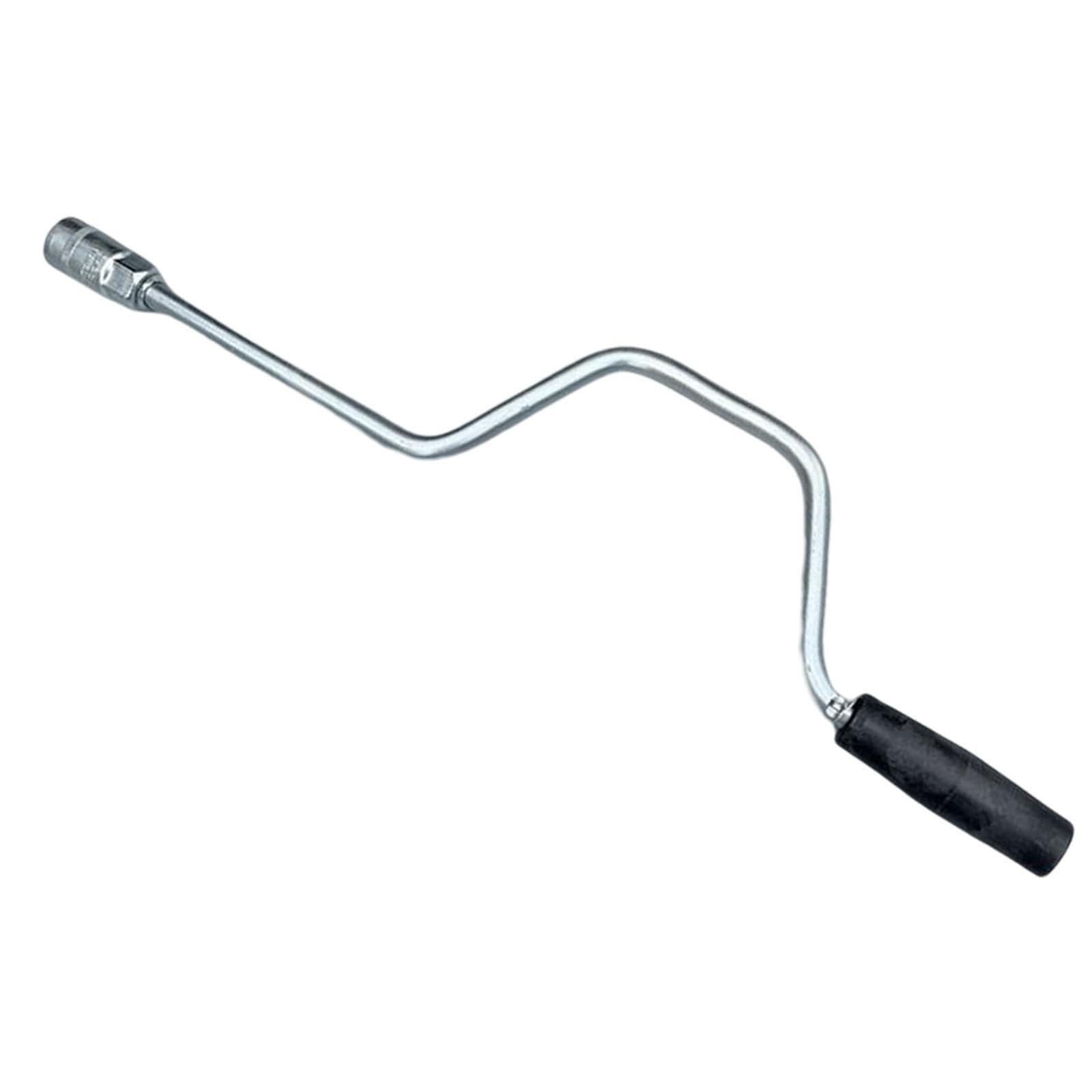 CYDZSRA Essential Crank Handle Garage Tool with Soft Grip Designed for Labor Saving and Convenient Wrench Rod is Tightly Connected Handle Car Hand Repair Tool