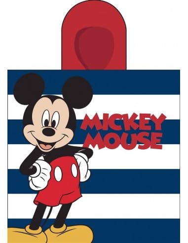 Disney Marvel Toallas Poncho Infantiles con Capucha 55x110cm 100% Microfibra Varios Diseños a Elegir (Mickey 14193)