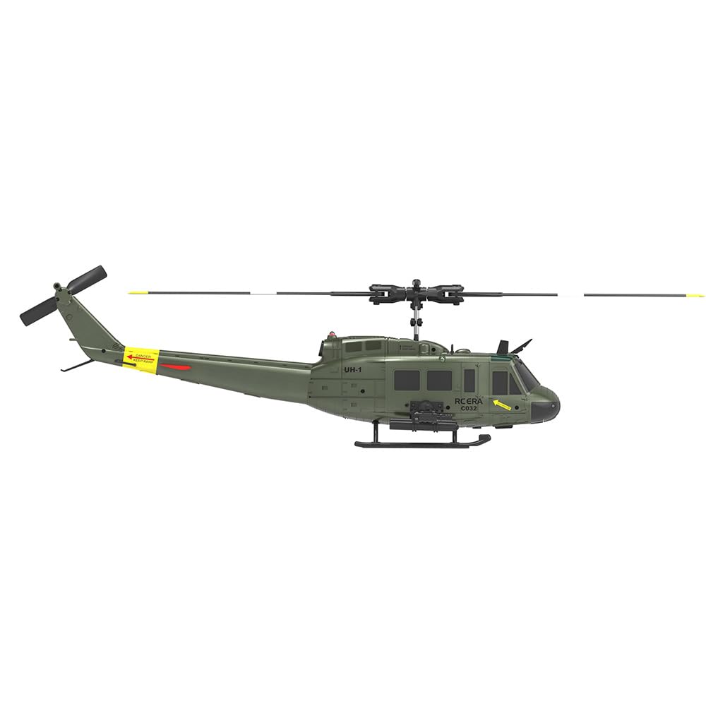 Torcster Hubschrauber Bell UH-1D Huey Brushless 6G 297mm RTF 2,4G Ferngesteuert 3D Anfänger Indoor Heli