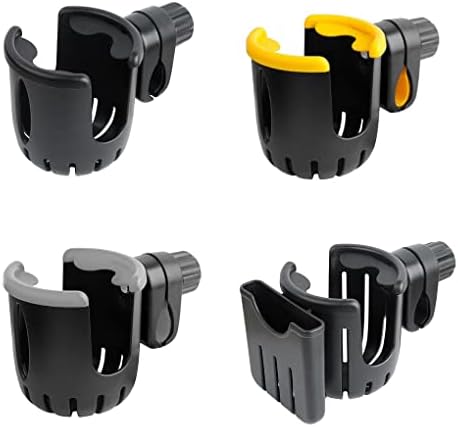 Stroller Cup Holder Universal Wheelchair Buggy Carriage Bottle Rack Anti- Removable Pushchair Organizer