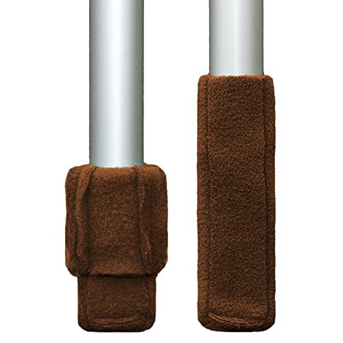 Wukies Stuhlsocken Stulpen - Mini Größe, 4,5-6 Cm Umfang, In Wollweiß - Praktische Sockenschoner Für Stuhlbeine