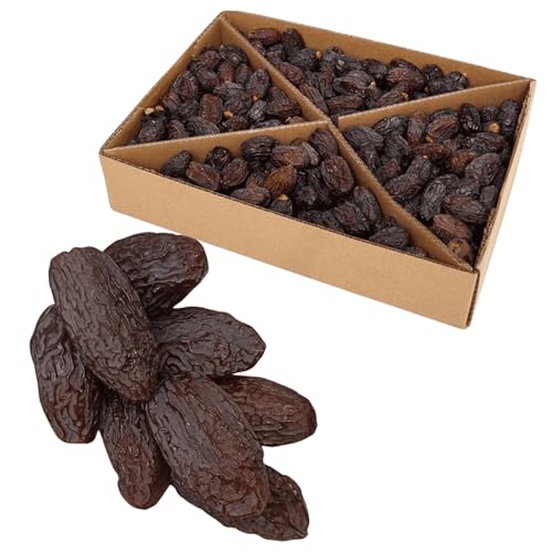 5 kg de dátiles de calidad premium Medjoul | Dátiles frescos 100% natural, sin azúcar añadido, snack saludable, fuente de energía, dátiles de Palestina (5 kg de dátiles Medjoul)