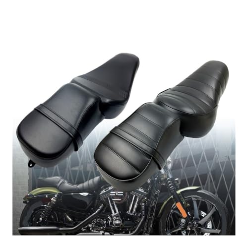 Asiento para Motocicleta Sportster XL Iron 883 1200 Forty Eight Sillín Doble 2016-2020 2