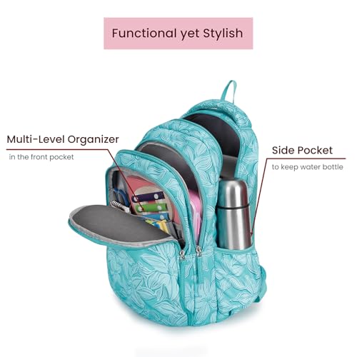 Image of Genie Laptop Backpack for Women & Girls (36L) | Versatile Office, College & Travel Laptop Backpack | Multi-Compartment, Water Resistant, Lightweight
