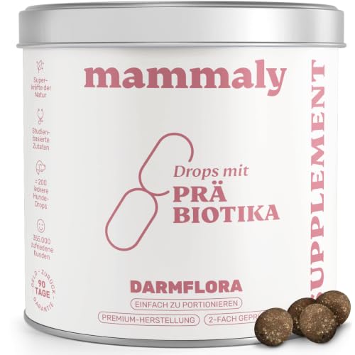mammaly Präbiotika Darmflora-Drops mit Lamm für Hunde (200 Drops) – Ansicht 1