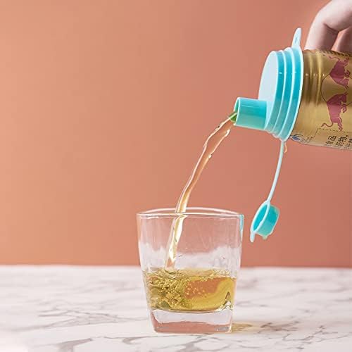 Can Cover Reusable,CHENKEE 4 pcs Soda Can Lids Anti-dust Can Cap Universal Beverage Can Closure Drink Tops Dustproof Food Can Covers Closure Can End for Beer Soda Canned Drinks for Cool Drink Lids
