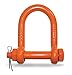CM 3/4" Long Reach Chain Shackle Asm Bnc Paint Orange Alloy (M9152P)