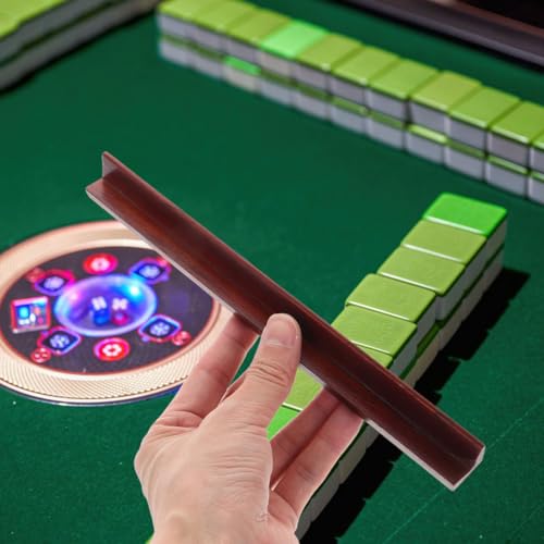 Mini reglas de mahjong de madera 4 piezas miniatura 4
