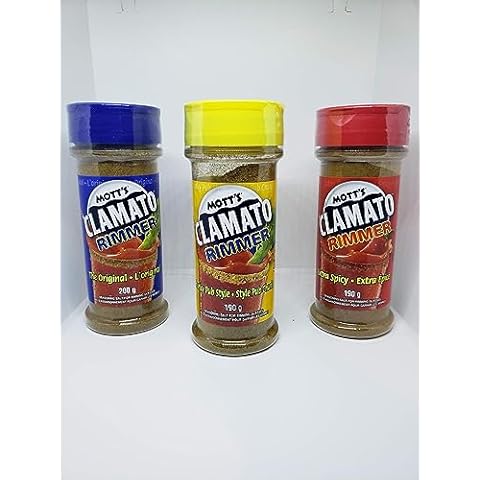 MOTTS CLAMATO CEASER SEASONING SALT COMBO PACK Cover