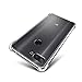 Xiaomi Mi 8 Lite Case - SLEO [Air Cushion] Flexible Soft TPU Bumper Case with Shock-Absorption Back Protective Phone Cover for Xiaomi Mi 8 Lite, Clear