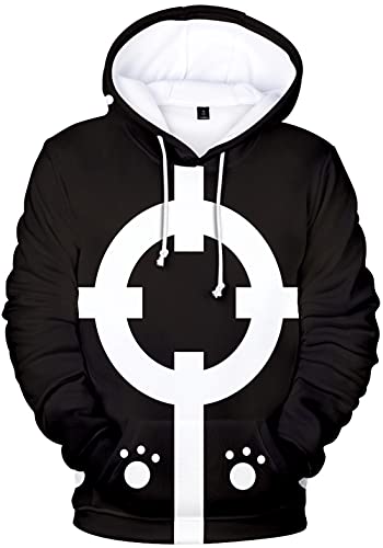 YIMIAO Hombre One Piece Sudaderas con Capucha Manga Anime