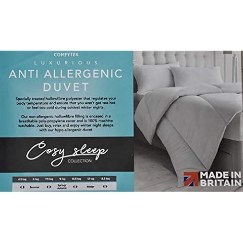Feathers & Linens Anti Allergy Four Seasons Corovin Luxury Duvets Quilts All TOGS Made In The UK Cover
