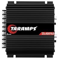 400W RMS Power Output - 4 channels at 100W each (2 ohms) or 2 bridged channels at 200W each (4 ohms) for maximum flexibility Dual Input Options - High-level input with automatic activation (no adapters needed) plus traditional RCA inputs for any head...