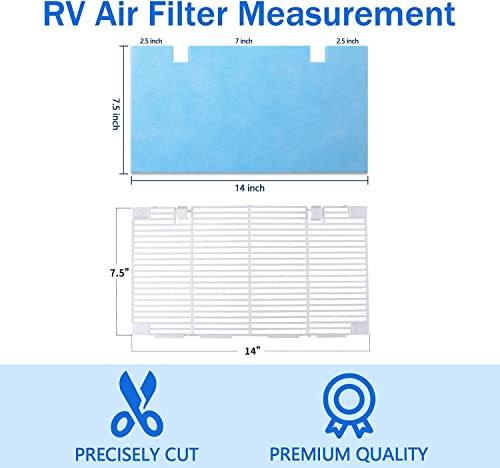 RV Air Conditioner Covers Grill, RV Interior Parts RV Accessories Compatible with Dometic 3104928.019 for RV - 2 pcs A/C… - Image 4