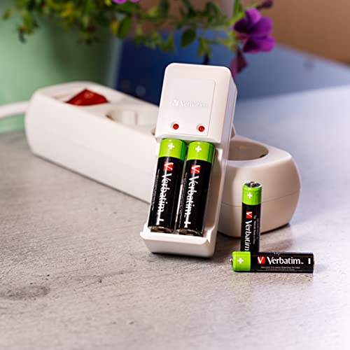 Verbatim RECHARGEABLE BATTERY AA 4 PACKHR6 - vue 6