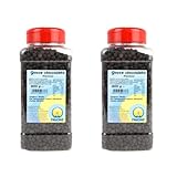 PZ 2 DISPENSER DA GR 800 (TOTALE 1600 GR) DI GOCCE DI CIOCCOLATO PER DECORAZIONE GELATERIA E PASTICCERIA
