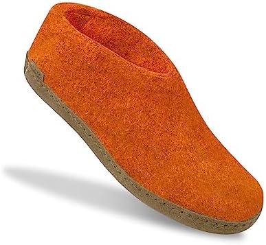 Glerups Wool Shoe Leather Outsole Charcoal EU 37 (US Women's 6.5-7) Medium | Image 3