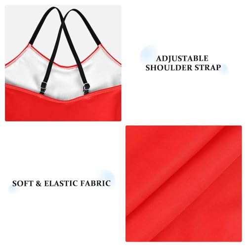 Pigsaly Girls One Piece Swimsuits Red Kids Cross Back Swimwear Toddler Beach Sport Bathing Suit 3T3