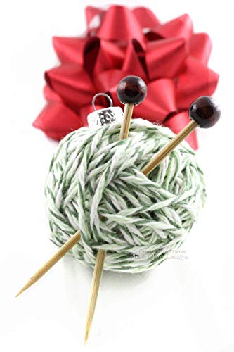 Yarn Ball Christmas Ornament Gift For Knitters Handmade Christmas Tree Decoration #TOP21