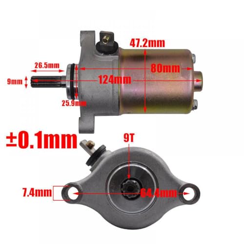 Motor compatible con RSZ100 y JOG100 que devuelve la aceleración estable 3