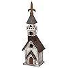 Carson Home Accents 106634 Birdhouse Church Black White 17.75 x 5.5 Carson Home Accents 106634 Birdhouse Church Black White 17.75 x 5.5