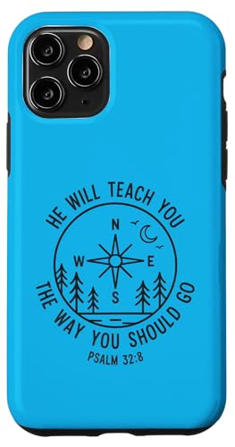 ���� 32:8 He Will Teach You Compass Outdoors �X�}�z�P�[�X iPhone 11 Pro �p