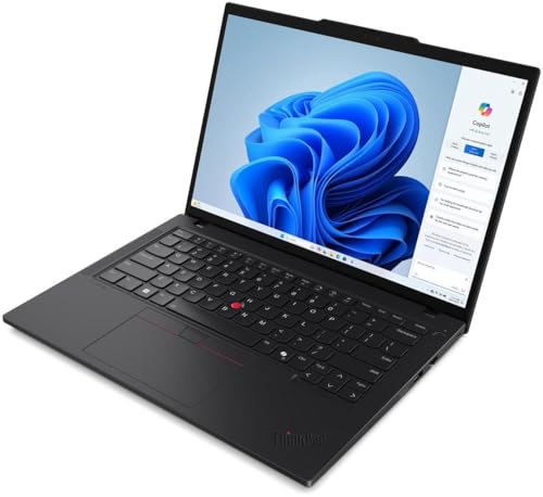 Image of Lenovo ThinkPad T14 Gen 6 Laptop 14 inch WUXGA 1920x1200 LEDbacklit Intel Core Ultra 7 255U 12Core Intel Graphics 16G DDR5 1TB SSD WiFi 6E Win11 Pro Bluetooth 5.3 Backlit KB TS FP HD Audio Thunderbolt 4
