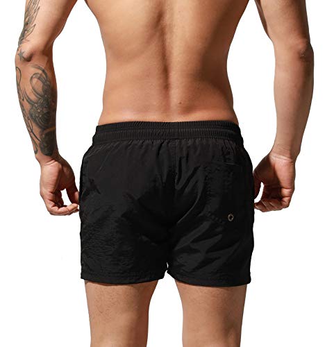Men's Qucik-Dry Board Shorts Loose Swimming All-Day Comfort Surfing Swimwear3