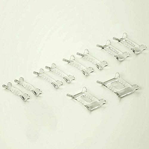 Ubersweet® Imported 2X(10-Pack of The Invisible Ring Sizer with Transparent Memory for a Perfec W1G4_6005