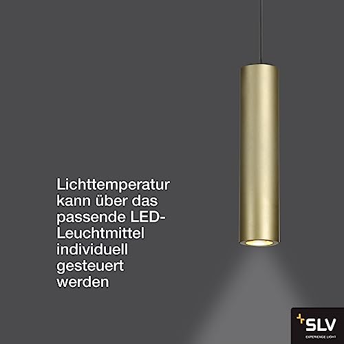 Slv Enola B Lampada A Sospensione, Colore Ottone, Alluminio, Ø 6,7 Cm - 3