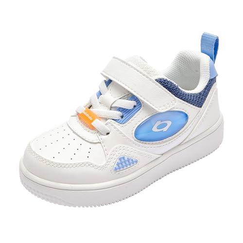 Balabala Unisex Little Kid Casual Sneakers Comfortable Toddler Shoes Breathable and Lightweight, Hook and Loop