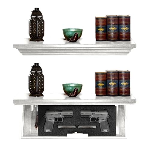 Patriot 35S Gun Storage Compact Shelf - USA Made Gun Safe with Premium Edition RFID Lock Door - Furniture - 22 ' X 10 ' X 4
