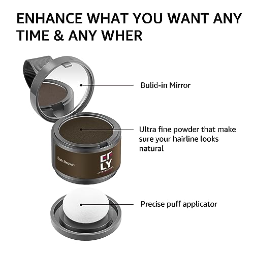 Root Touch Up Pó de sombra para cabelos grisalhos cobertura de raiz em pó para cabelos finos mulhere