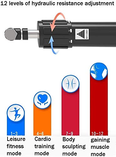 Image of Rowing Machine Indoor Exercise Equipment with 12 Level Adjustable Resistance HD Data Display Cardio Fitness Equipment for Home Use Foldable
