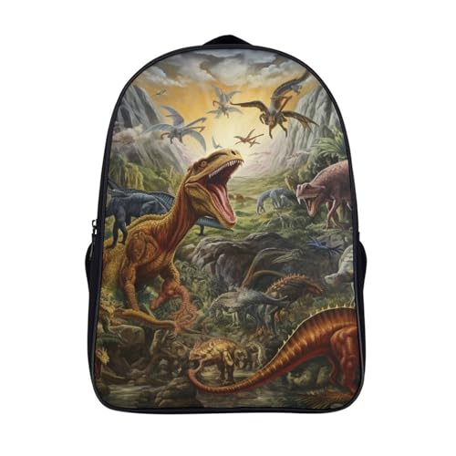Sac à dos dinosaure 3D enfant - Sac d'école, voyage et livres 40cm
