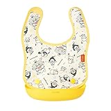 お食事エプロン monpoke モンポケ イエロー