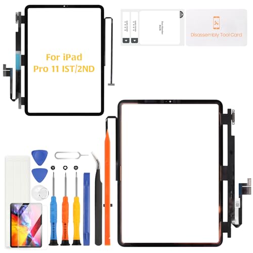 Image of for iPad Pro 11 Touch Screen Replacement 1st Gen 2018 / 2nd Gen 2020 Touch Digitizer Glass A2013 A1934 A1980 A1979 /A2068 A2230 A2228 A2231 with Tools