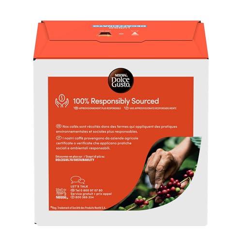 Café Capsules Compatible Dolce Gusto Lungo Déca Intensité 6 Nescafe Dolce Gusto La Boite De 16 Capsules - vue 9