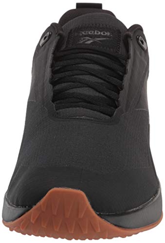 Reebok mens Trail Cruiser, black/reebok rubber Gum/Moon Dust Metallic, 8 M US